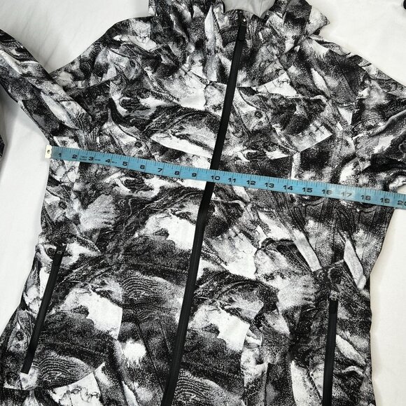 Lululemon Break A Trail Jacket Hooded Windbreaker Take Flight Grey Multi 8 - Picture 9 of 16